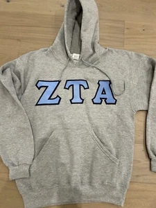 Vintage 90s Zeta Tau Alpha Soffe Hoodie! New! Size medium - Picture 1 of 3