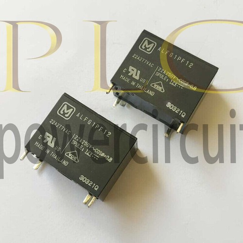 5 Relè Di Alimentazione Panasonic ALFG1PF12 – 12VDC – 22A 277VAC – 5 Pin – Nuovi