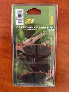 Pastillas de freno delanteras Carbon Lorraine 2300X1 para discos de freno de acero motocicletas NUEVO - Imagen 1 de 1