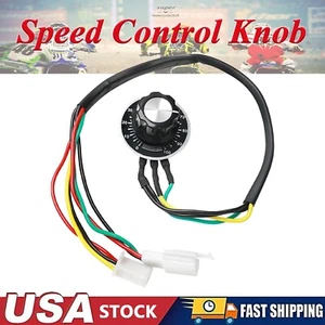 Interruptor de velocidad perilla de control de velocidad para movilidad scooter moto eléctrica triciclo - Imagen 1 de 13