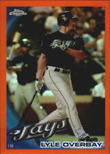 2010 (BLUE JAYS) Topps Chrome Orange Refractors #82 Lyle Overbay