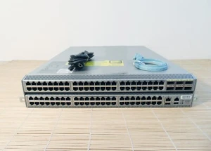 Cisco N9K-C93120TX Nexus 9300 96p 10G-T 6p 40G QSFP Port-side Intake 1x AC PSU - Bild 1 von 1