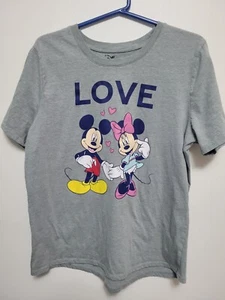 Disney Damen XL Valentinstag T-Shirt Mickey und Minnie 42 x 26 - Bild 1 von 8
