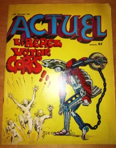 BD REVUE ACTUEL NOVAPRESS N°26 1972 LIBEREZ VOTRE CORPS!!! - Picture 1 of 1