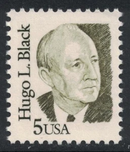 Scott 2172- 5c Hugo L. Black, Great Americans- MNH 1986- unused mint stamp - Picture 1 of 1