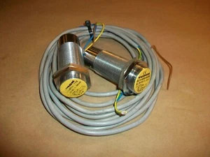 2pc Turck Proximity Sensor BC10-M30-AZ3X  20-250VAC  10MM SENSING   USED - Picture 1 of 2