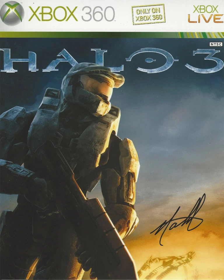 MARCUS LEHTO - HALO 3 CREADOR BUNGIE - FOTO FIRMADA 8x10 E con certificado de autenticidad master jefe  Foto 1 de 1