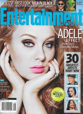 Entertainment Weekly Magazine Special Music Issue Adele One Direction 2012 - Image 1 of 4