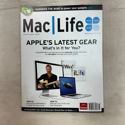 Mac Life Magazine #26 March 2009 Apple's Latest Gear What's In It For You? - Image 1 of 3