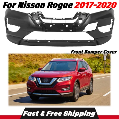 New Front Bumper Cover Primed For 2017-2020 Nissan Rogue Foto 1 de 4