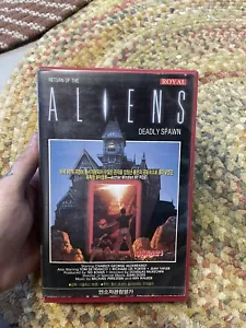Return Of The Alien’s Deadly Spawn VHS Rare Horror Korean Release NTSC English - Picture 1 of 4
