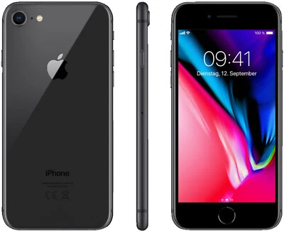 Apple IPHONE 8 64GB Spazio Grigio Smartphone Senza Blocco SIM - Stato: - Immagine 1 di 4