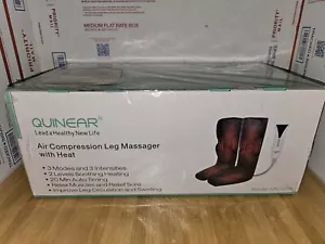 Quinear Air Compression Leg Massager With Heat - Picture 1 of 2