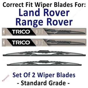 2 piezas limpiaparabrisas estándar aptos para Land Rover Range Rover 30240/200 2013-2016 - Imagen 1 de 1