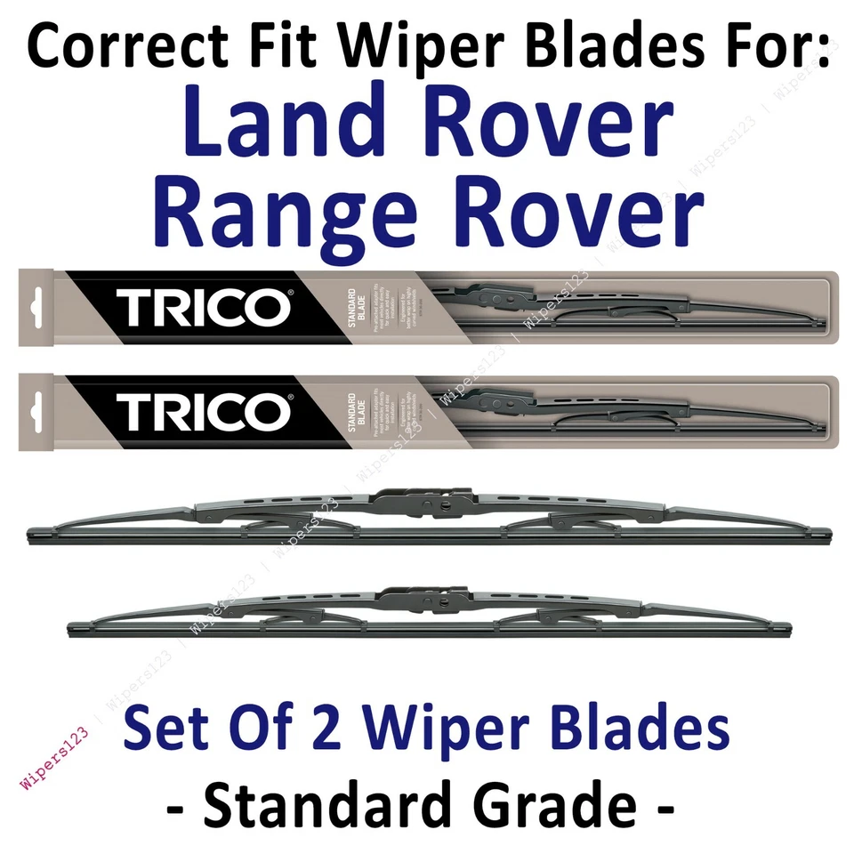 Wiper Blades 2pk Standard Wipers fit 2013-2016 Land Rover Range Rover 30240/200 - Image 1 of 1