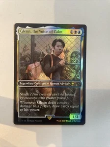 Glenn, The Voice Of Calm FOIL - Secret Lair Excellent Magic MTG - Picture 1 of 2