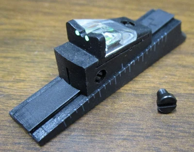 #4 Green Fiber Optic Sight w/Screw Thompson Center Traditions CVA Round Barrel