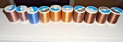 10-Sulky 40wt Rayon Variegated Lot - 7 New 3 Partial 850 yd Spools - Image 1 of 4