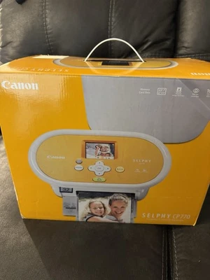 Canon SELPHY CP770 Compact Photo Printer - Image 1 of 4