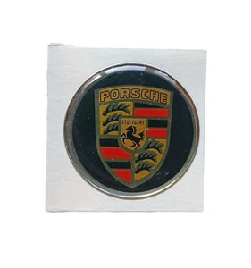 *HH* Adesivo Stemma Fregio Porsche Automobile Auto Sticker Autoadesivo - Foto 1 di 8