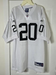 Vintage Reebok On Field Oakland Raiders Darren McFadden Jersey White Size 56 - Picture 1 of 4