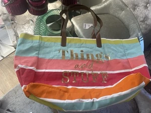 BRAND NEW NEXT OVERSIZED TOTE BAG: Giant Tote, Weekend/Travel/ Beach Bag Cotton - Picture 1 of 4