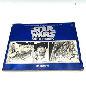The Star Wars Sketchbook First Edition Sept. 1977 Joe Johnston First Printing - Picture 1 of 6