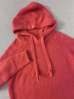 Abercrombie & Fitch Hooded Sweater Size S Ribbed Knit Pullover Chunky Crazy Soft - Image 1 of 4