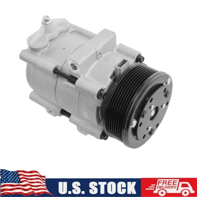 A/C AC Compressor CO 101490C For 1997-2001 Ford E150 E250 E350 Econoline 4.6 5.4 - Image 1 of 4