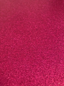 12x12 Magenta Glitter Cardstock - 20 Craft Papers - New - Old Store Stock - Picture 1 of 7