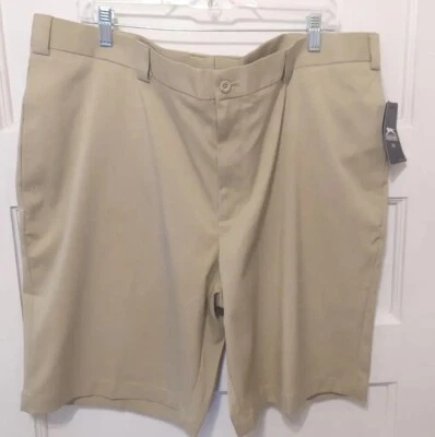 Pantalones cortos de golf Slazenger para hombre talla 42 color piedra frente plano nuevos con etiquetas Foto 1 de 4
