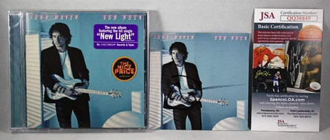JOHN MAYER SIGNED SOB ROCK CD ALBUM AUTOGRAPHED ART CARD NEW 2021 +JSA COA Cover