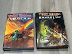 (2X) - Terry Brooks 1st Edition: The Black Unicorn 1987 &amp; Wizard at Large 1988