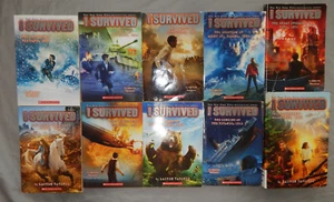 10 I SURVIVED kids books lot lauren tarshis gettysburg hindenburg titanic - Bild 1 von 20
