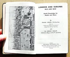 1934 LONDON AND SUBURBS OLD AND NEW Frank Green Sidney Wolff info & adverts VGC - Picture 1 of 5