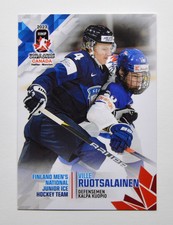 2023 BY Cards IIHF World Junior Championship Finland #96 Ville Ruotsalainen