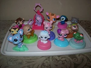 13 McDonald's Littlest Pet Shop  Figures  & carriers - Bild 1 von 8