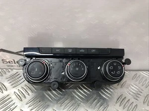 GENUINE 2015 VW PASSAT B8 AC HEATER CONTROL PANEL 5G0907426AF BLACK - Picture 1 of 10