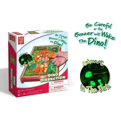 Operation Game Dino Dissection Dinosaur Parts Glow in the Dark by Anker - Image 1 of 4
