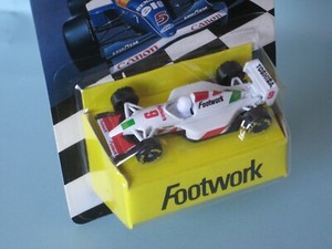 Matchbox F-1 Racing Car Footwork No.9 Formula 1 Toy Model Car 75mm in BP RARE c