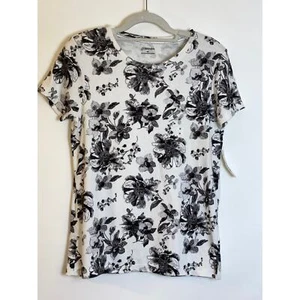 Camiseta St. Johns Bay con patrón floral - Talla M - Nueva con etiquetas - 100 % algodón - Imagen 1 de 10