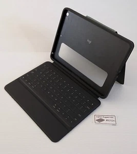 Logitech Rugged Folio Keyboard Cover for iPad 7th, 8th and 9th gen (Lot#B2524) - Picture 1 of 3