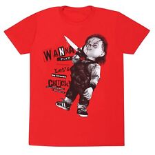 Childs Play Unisex Adult Stab T-Shirt (XL) (Red) (US IMPORT)