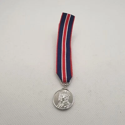 King Charles III Coronation Miniature Medal 2023. Now Available And In Stock.