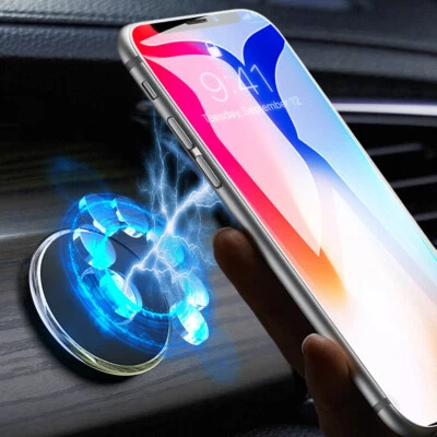 Car Magnetic Phone Holder Metal Magnet Stand Mount Accessories For Mobile Phone - Image 1 of 4