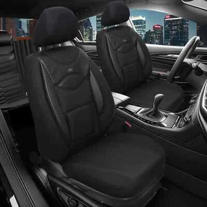 Fundas de asiento de coche Prime adecuadas para Dacia Duster 2. Gen. desde 2018 (negro) | NUEVO - Imagen 1 de 12