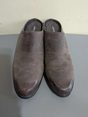 Walking Cradles Women's Size 12N Block Heel Mules, Brown. - Image 1 of 4