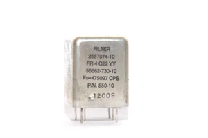 MIL spec Filter-Detector von Bulova Typ 2557874-10 / PN 550-10, Fo = 475097, NOS - Picture 1 of 4