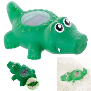 1 Bath Thermometer Nursery Baby Room Temperature Toddler Child Safety Crocodile - Picture 1 of 1