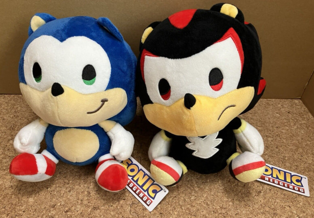 Pelucia Sonic Boneco Tails Knuckles Eggman Shadow Filme